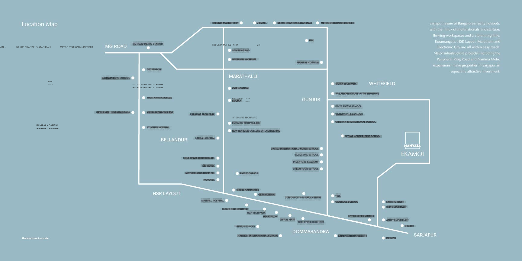  Manyata Ekamoi  Location Map
